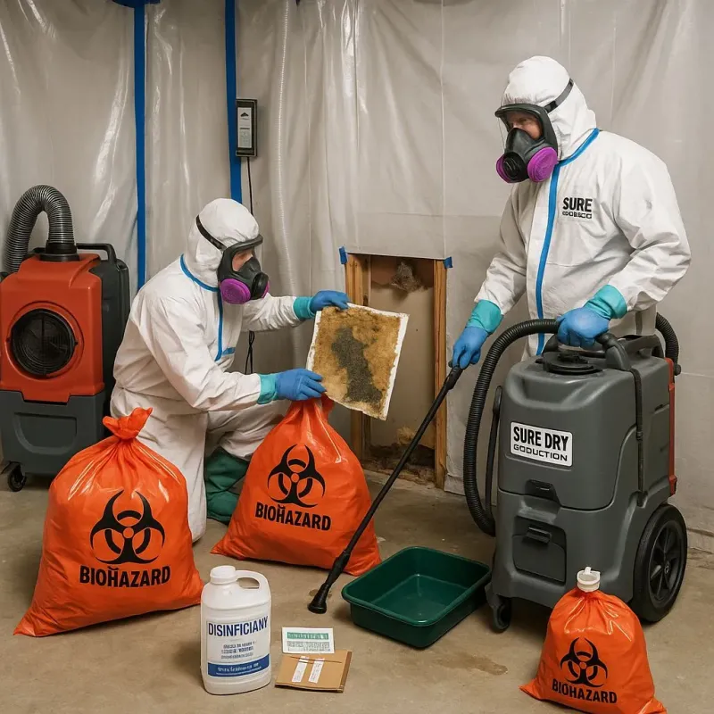 Contaminated Water Handling Protocols process in Heritage Pines, FL
